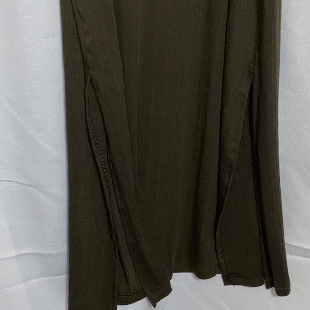 Auden Women's Pullover Sleepwear Tank Top 2XL Olive Green Soft NWT Lightweight - Picture 4 of 6